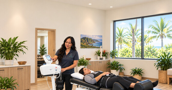 Decompression Table / Laser Therapy